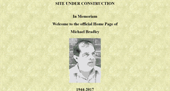 Desktop Screenshot of michaelbradley.info