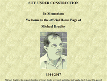 Tablet Screenshot of michaelbradley.info